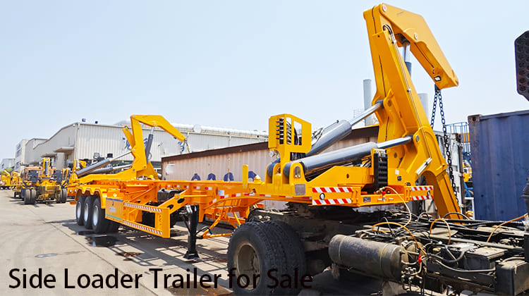 Remolque de carga lateral de 37 toneladas a la venta en Filipinas, Cebú