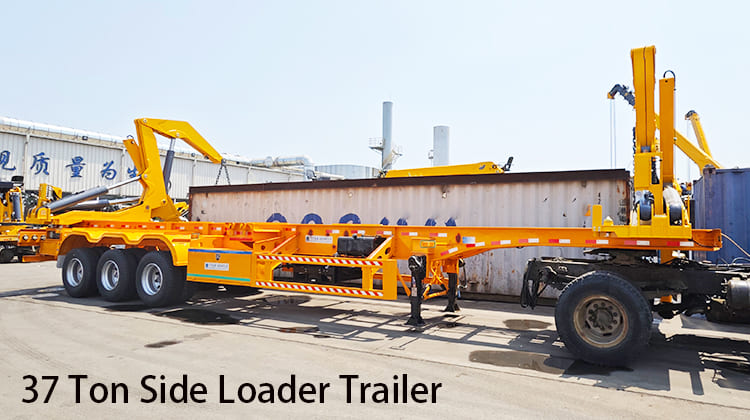 Remolque de carga lateral de 37 toneladas a la venta en Filipinas, Cebú