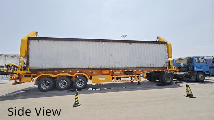 Remolque de elevación lateral de 40 pies en venta en Papúa Nueva Guinea Port Moresby