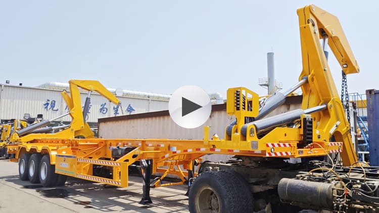 Remolque de elevaci&oacute;n lateral de 40 pies en venta en Pap&uacute;a Nueva Guinea Port Moresby