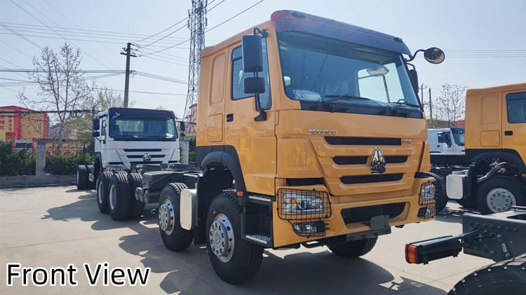 Chasis de camión Howo 8x4 a la venta en Papúa Nueva Guinea