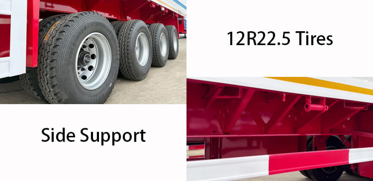 Nuevo remolque de plataforma plana a la venta con tablero frontal en Tanzania, Dar es Salaam