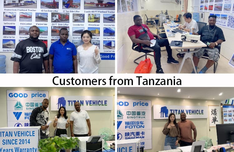 Nuevo remolque de plataforma plana a la venta con tablero frontal en Tanzania, Dar es Salaam