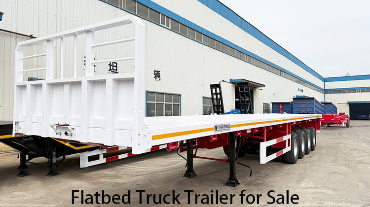 Nuevo remolque de plataforma plana a la venta con tablero frontal en Tanzania, Dar es Salaam