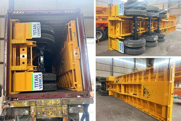 Remolque de plataforma plana de 40 pies a la venta en Filipinas, Batangas