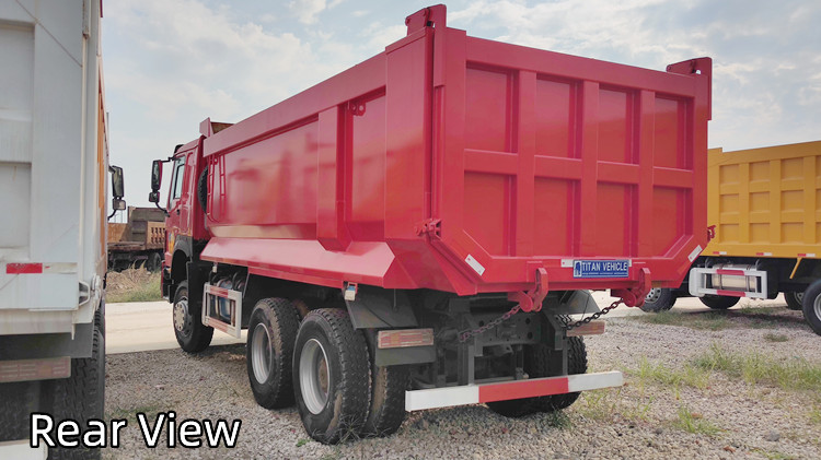 Cami&oacute;n volquete Howo 6x4 371 usado en venta en Pap&uacute;a Nueva Guinea