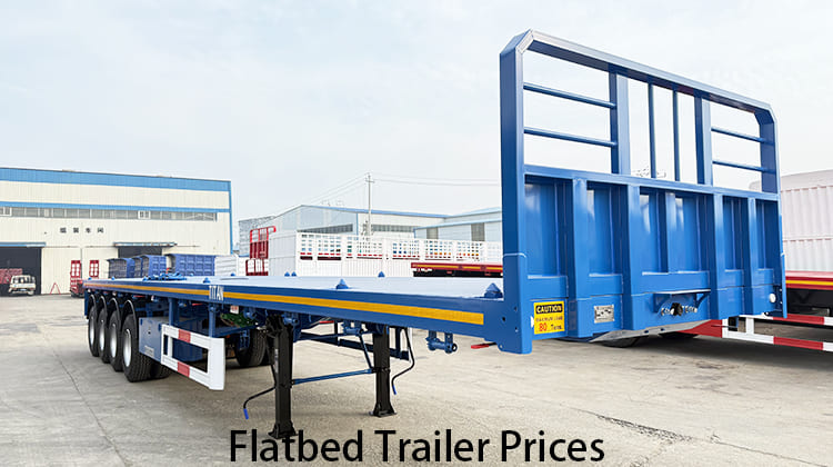 Precios de remolques de plataforma con tablero frontal a la venta en Trinidad y Tobago