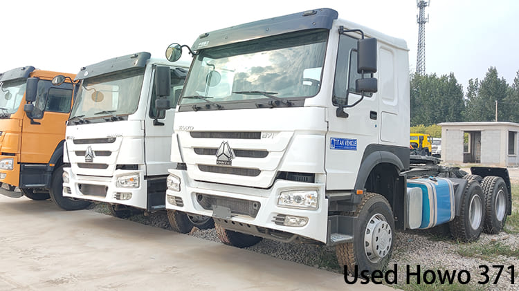 Camiones tractores Howo 371 usados ​​en venta en Guyana
