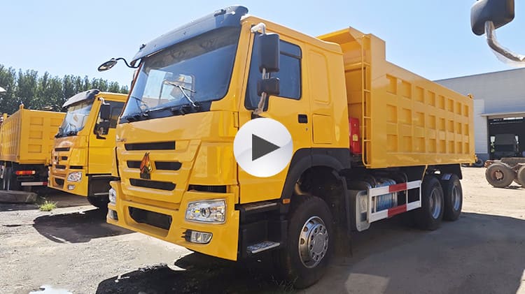 Camiones volquete Howo 6x4 usados ​​en venta en Camer&uacute;n