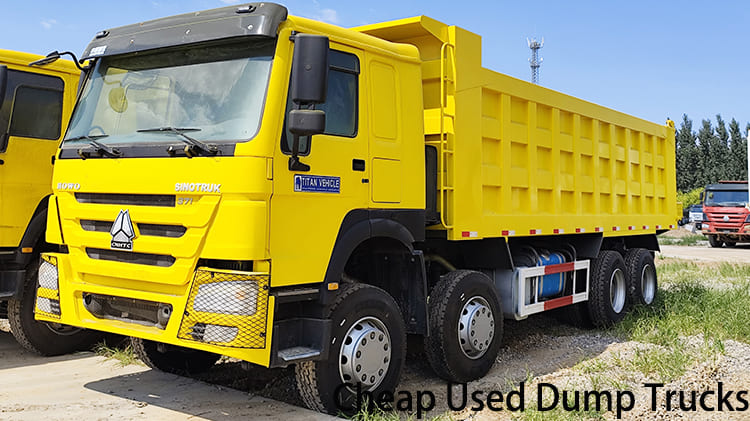 Camiones volquete usados ​​y econ&oacute;micos Sinotruk Howo 371 a la venta en Guam