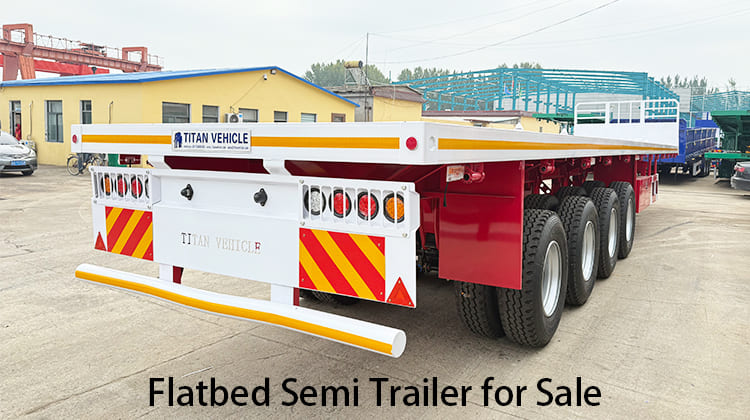 Semirremolque de plataforma plana de 4 ejes a la venta en Zambia, Lusaka