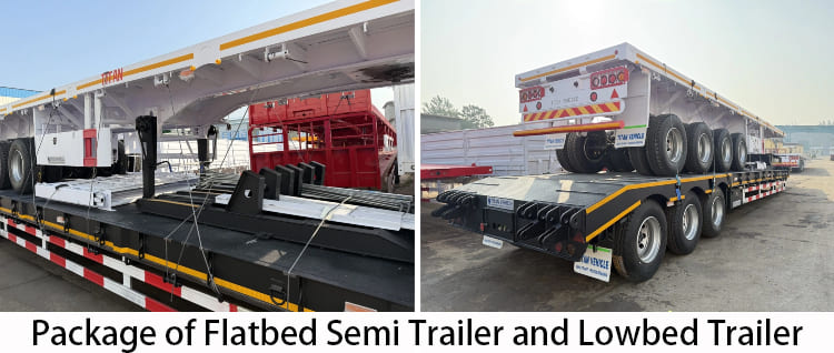 Semirremolque de plataforma plana de 4 ejes a la venta en Zambia, Lusaka