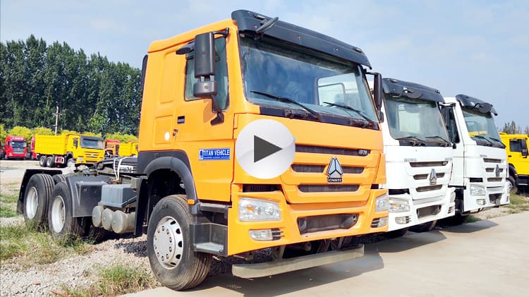 Cami&oacute;n tractor Sinotruk Howo 371 usado en venta en Guam