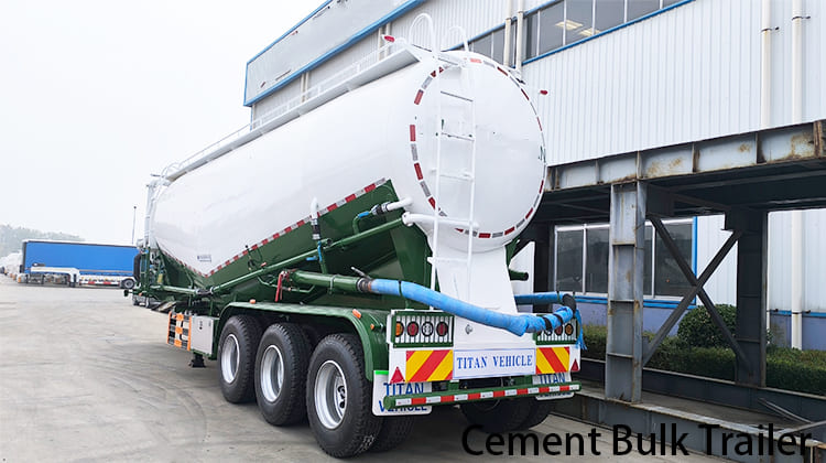 Remolques de cemento a granel de 45CBM en venta en Zambia, Kabwe