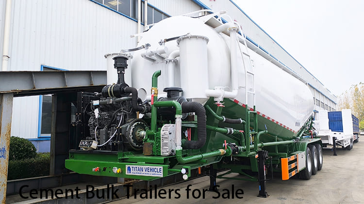 Remolques de cemento a granel de 45CBM en venta en Zambia, Kabwe