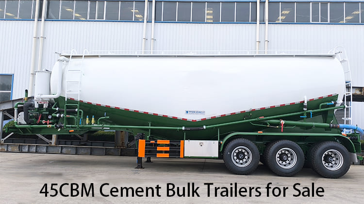 Remolques de cemento a granel de 45CBM en venta en Zambia, Kabwe