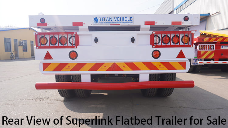 Remolque de plataforma Superlink a la venta cerca de m&iacute; en Zambia, Luanshya