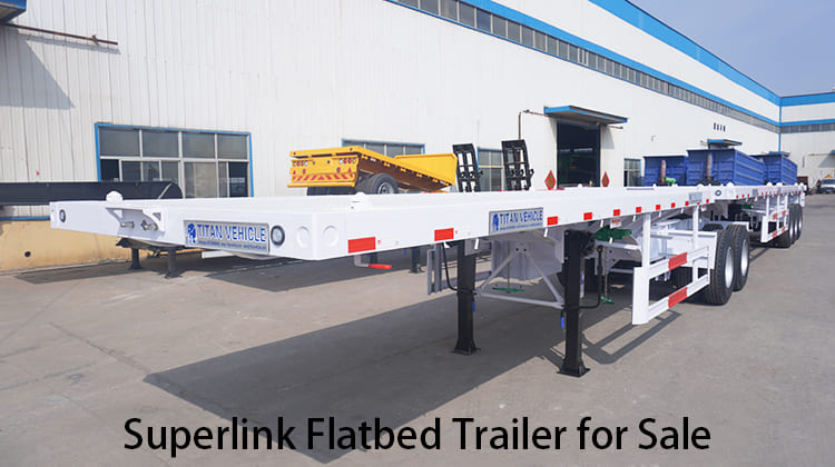 Remolque de plataforma Superlink a la venta cerca de m&iacute; en Zambia, Luanshya