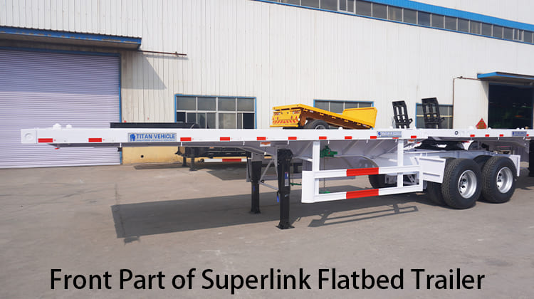 Remolque de plataforma Superlink a la venta cerca de m&iacute; en Zambia, Luanshya