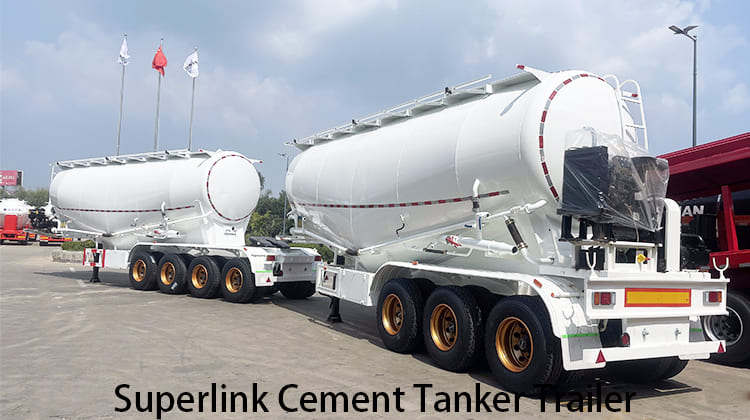 Remolque cisterna de cemento a granel Superlink a la venta en Zambia, Lusaka