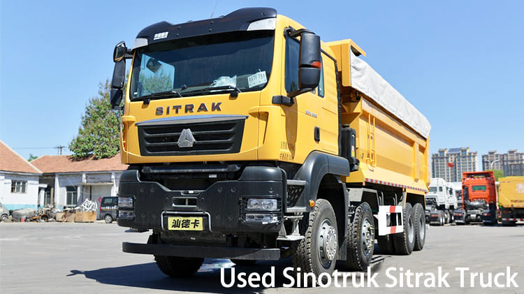 Camión Sinotruk Sitrak G7W 400 HP usado en venta en Papua Nueva Guinea