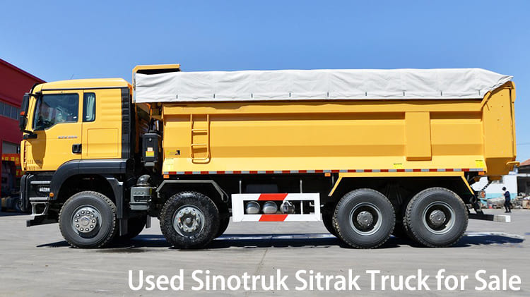 Camión Sinotruk Sitrak G7W 400 HP usado en venta en Papua Nueva Guinea