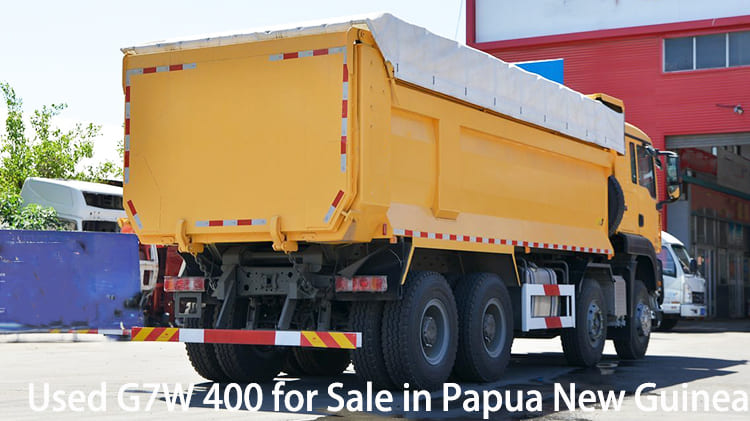 Camión Sinotruk Sitrak G7W 400 HP usado en venta en Papua Nueva Guinea