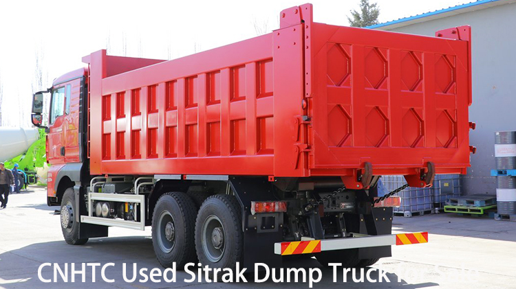Camión volquete Sitrak 6x4 usado de CNHTC en venta en Papúa Nueva Guinea