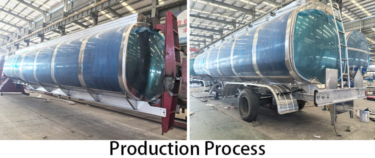 Remolque cisterna de aluminio de 45000 litros a la venta en Costa Rica, Puerto Caldera