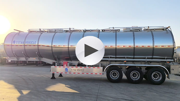 Remolque cisterna de aluminio de 45000 litros a la venta en Costa Rica, Puerto Caldera