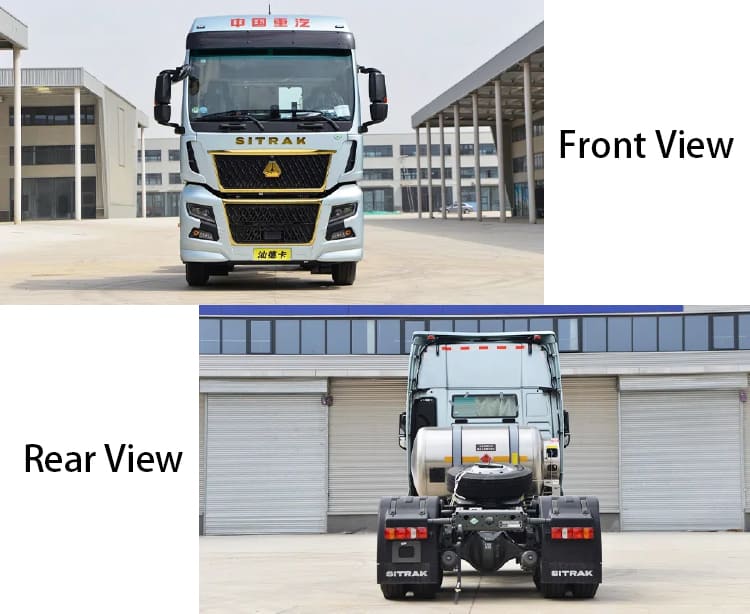 Cami&oacute;n tractor Sinotruk Howo Sitrak LNG G7H usado con RHD a la venta en Zambia, Ndola