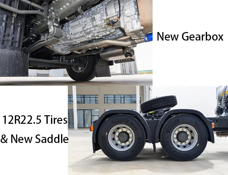 Cami&oacute;n tractor Sinotruk Howo Sitrak LNG G7H usado con RHD a la venta en Zambia, Ndola