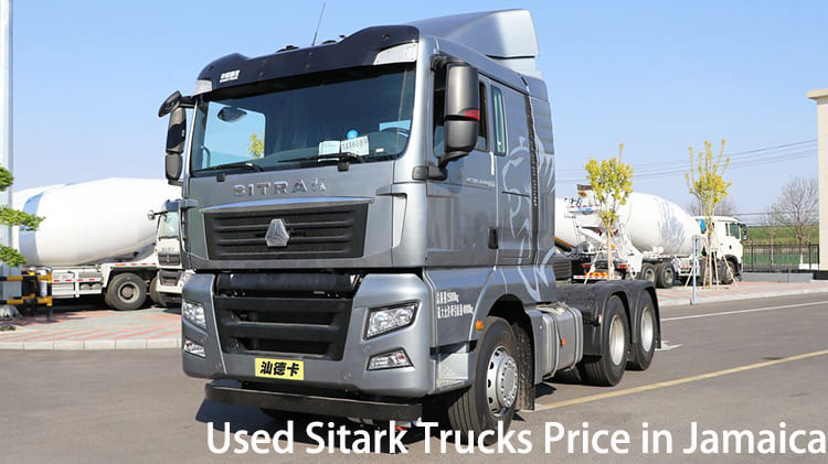Camiones Sitark usados ​​con volante a la derecha, 6x4, 440 HP, precio en Jamaica