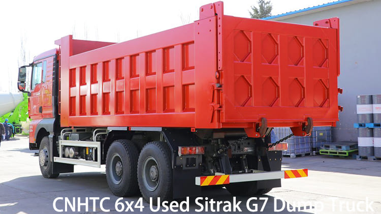 Camión volquete Sitrak G7 usado CNHTC a la venta en Namibia