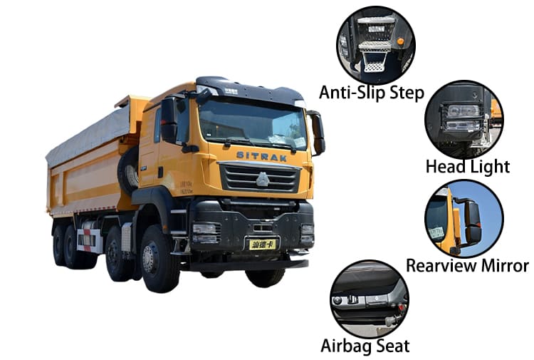 Camiones Sitrak Howo G7W de segunda mano con RHD a la venta en Zambia, Kabwe