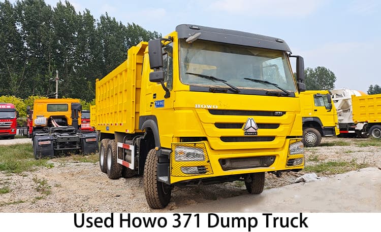 ZZ3257 Camión volquete Howo 371 usado en venta en Uganda, Ugebb