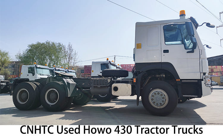Camiones tractores Howo 6x4 usados de CNHTC | Howo 430 a la venta en Filipinas, Cebú