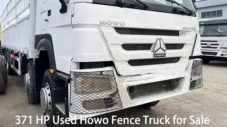 Camión volquete Howo 8x4 usado de 371 HP en venta en Guyana