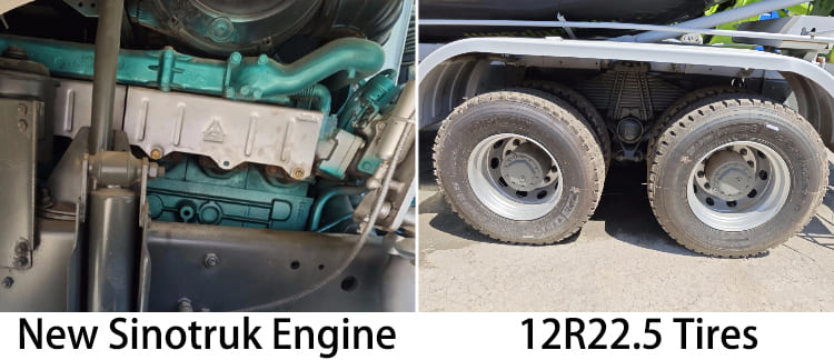 Cami&oacute;n mezclador Sinotruk Euro 2 usado de 380 HP en venta en Guyana