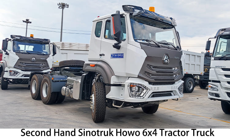 Camion tracteur Sinotruk Howo 6x4 d'occasion | Prix du camion Hohan &agrave; vendre en Jama&iuml;que