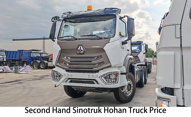 Camion tracteur Sinotruk Howo 6x4 d'occasion | Prix du camion Hohan &agrave; vendre en Jama&iuml;que