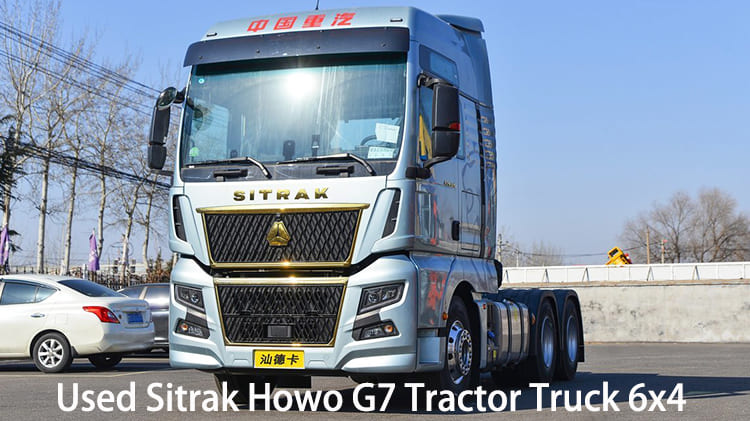 Cami&oacute;n tractor Sitrak Howo G7 6x4 usado con volante a la izquierda en venta en Costa Rica