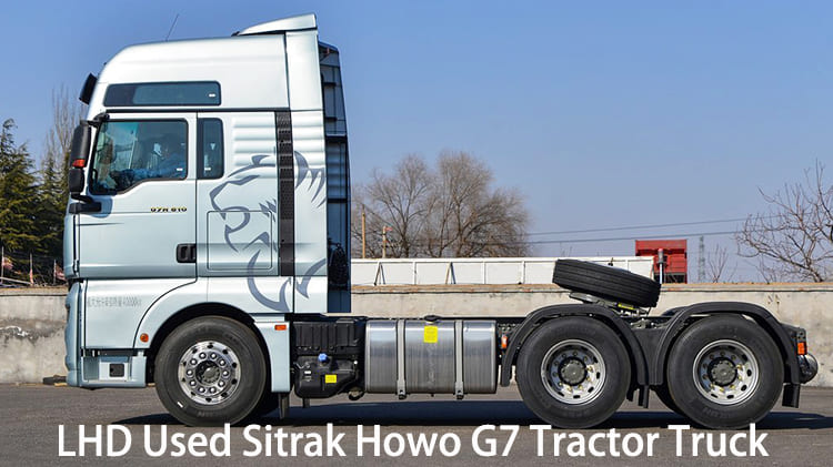 Cami&oacute;n tractor Sitrak Howo G7 6x4 usado con volante a la izquierda en venta en Costa Rica