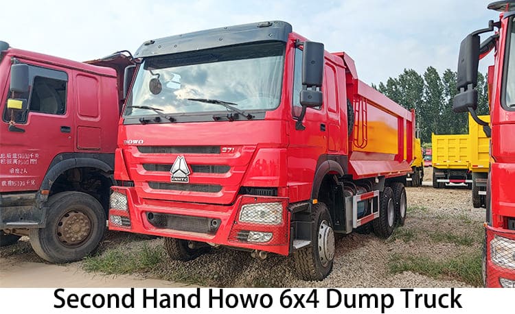 Camión volquete Howo 6x4 de segunda mano de CNHTC en venta en Guyana
