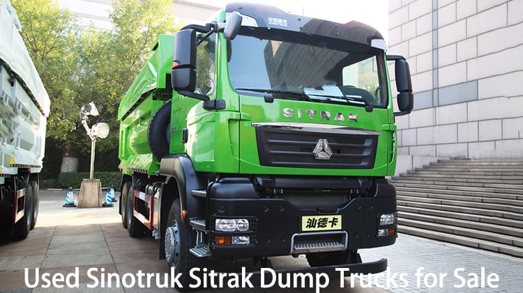 Precio de Camiones Volquete Sinotruk Sitrak G7H 400 HP Usados ​​en Panam&aacute;