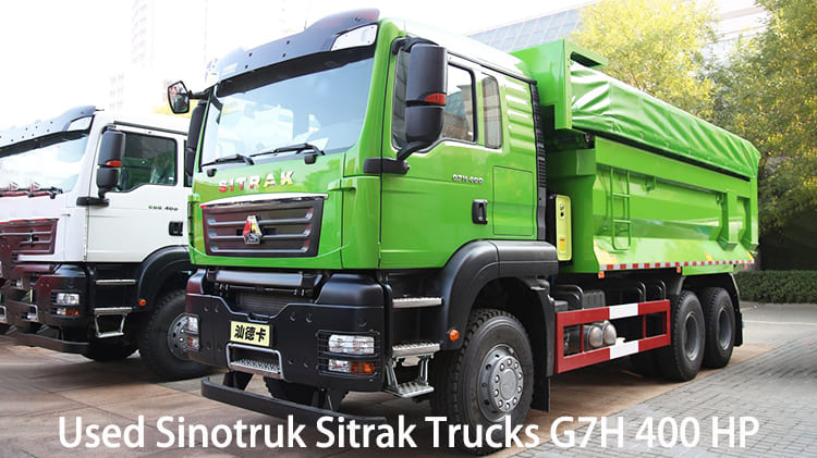 Precio de Camiones Volquete Sinotruk Sitrak G7H 400 HP Usados ​​en Panam&aacute;