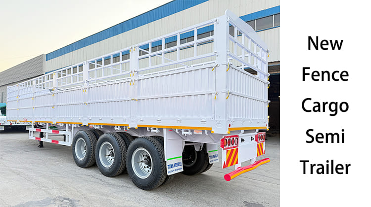 Nuevo semirremolque de carga de valla de 80 toneladas a la venta en Costa Rica