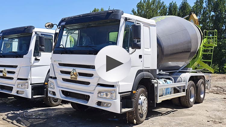 Cami&oacute;n mezclador Howo usado 6X4 de CNHTC a la venta en Jamaica