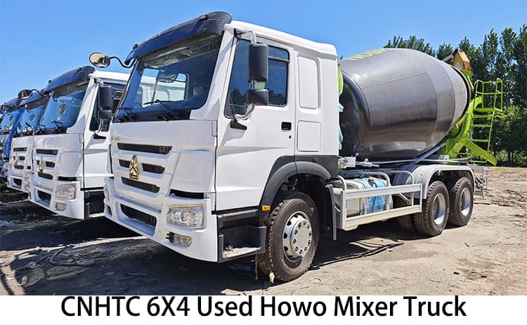 Cami&oacute;n mezclador Howo usado 6X4 de CNHTC a la venta en Jamaica