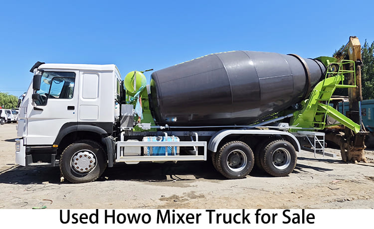 Cami&oacute;n mezclador Howo usado 6X4 de CNHTC a la venta en Jamaica